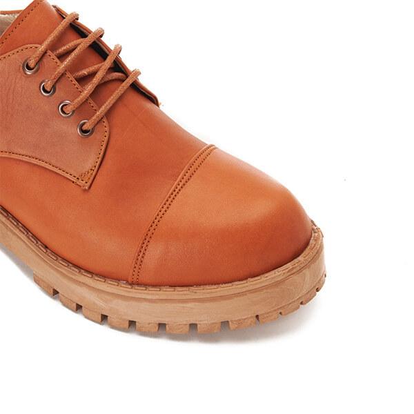Oxfords Laced Up Leather Shoes