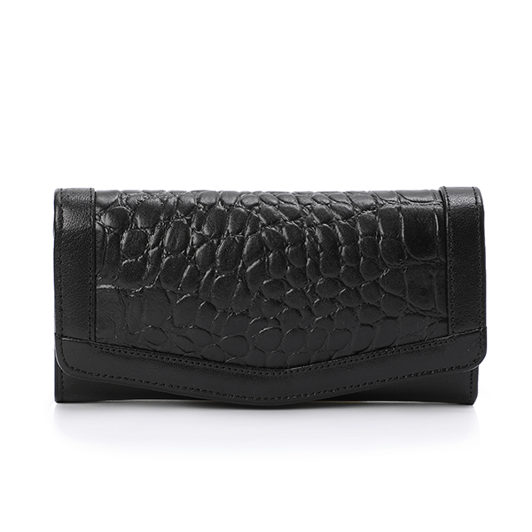 Black Croc Wallet