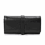 Black Multi-Slot Leather Wallet